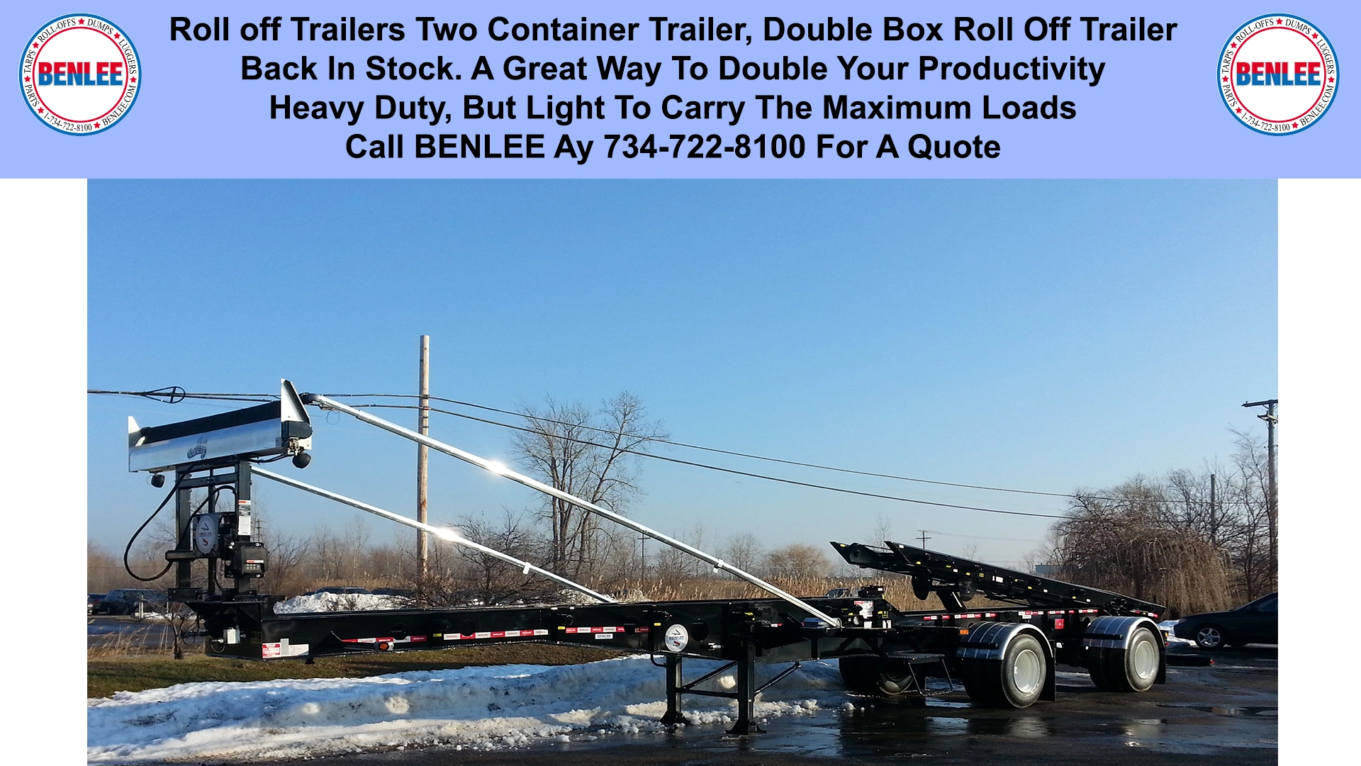Two Container Trailer